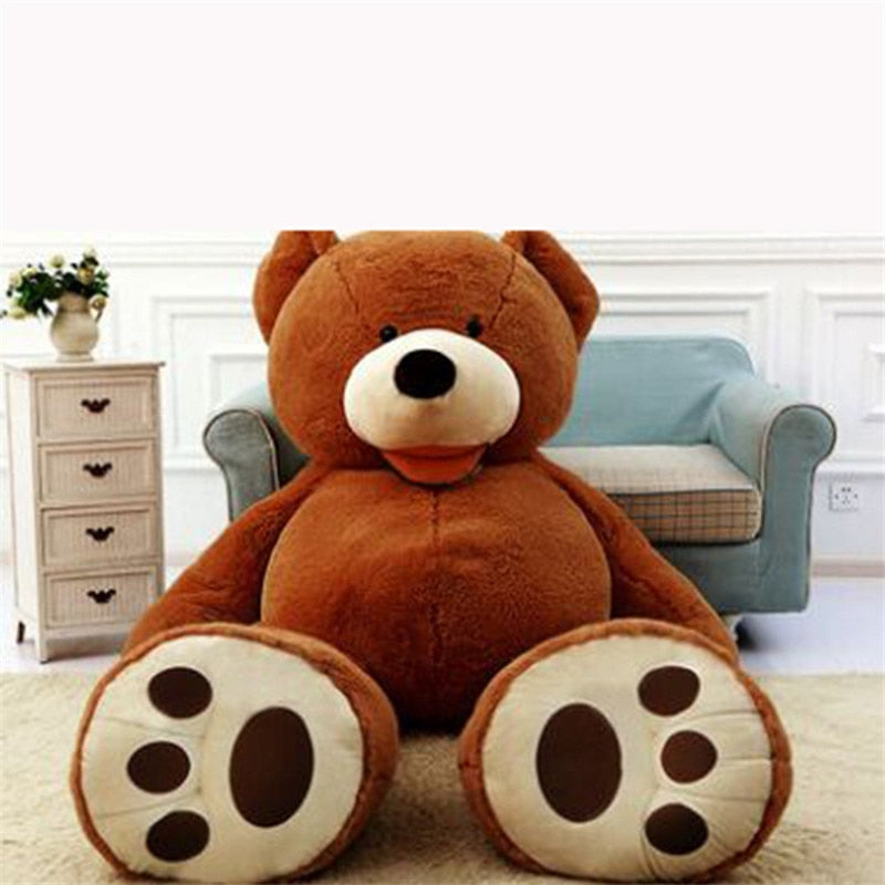 Giant Teddy Bear Plush Toy Huge  Soft Toys  Leather Shell Pi-Mart