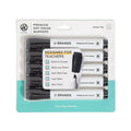 U Brands Dry Erase Markers, Chisel Tip, "More Ink", Black, 5 Count - SJB-DIAMOND ELITES