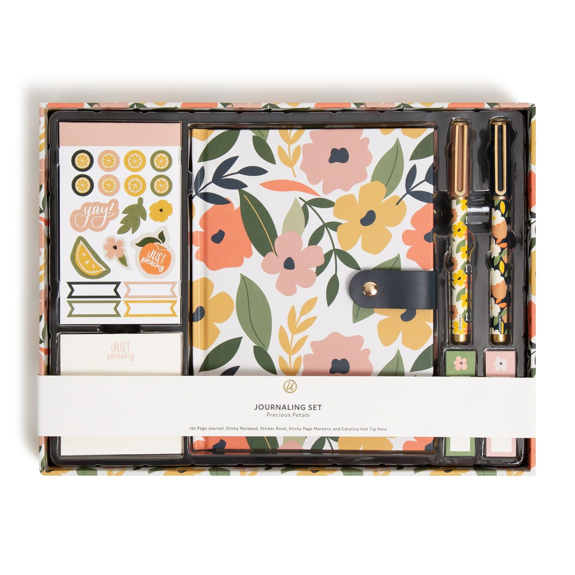 U BRANDS Precious Petals Journaling Set, 2056U - SJB-DIAMOND ELITES