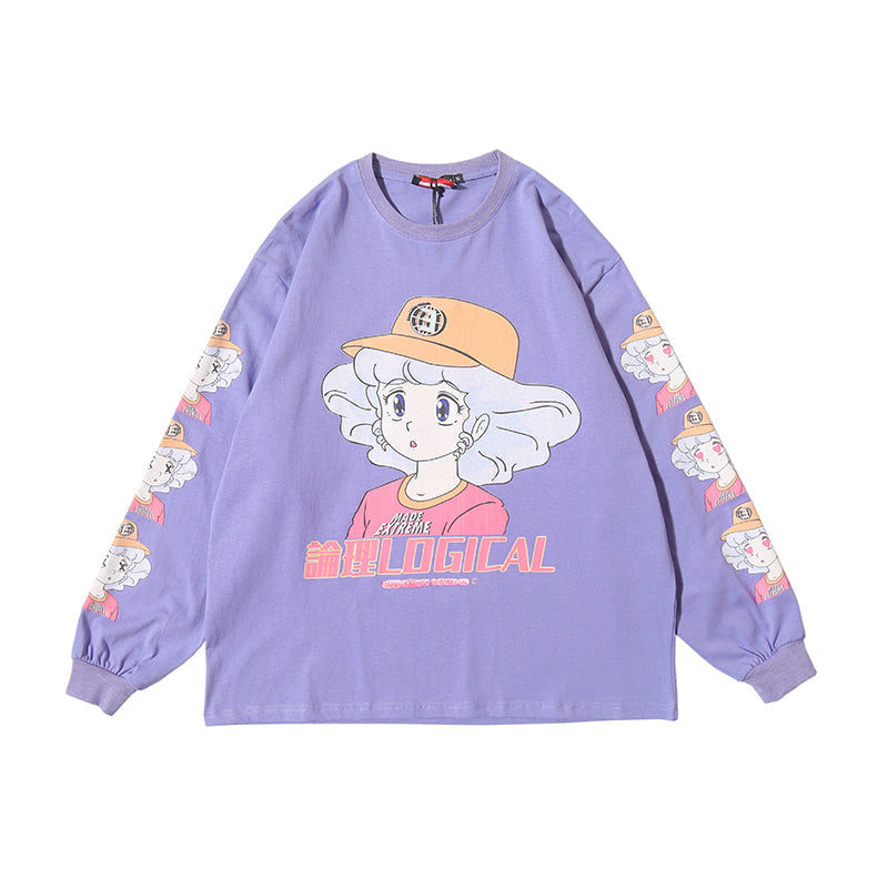Cartoon Printed T-Shirt Pi-Mart