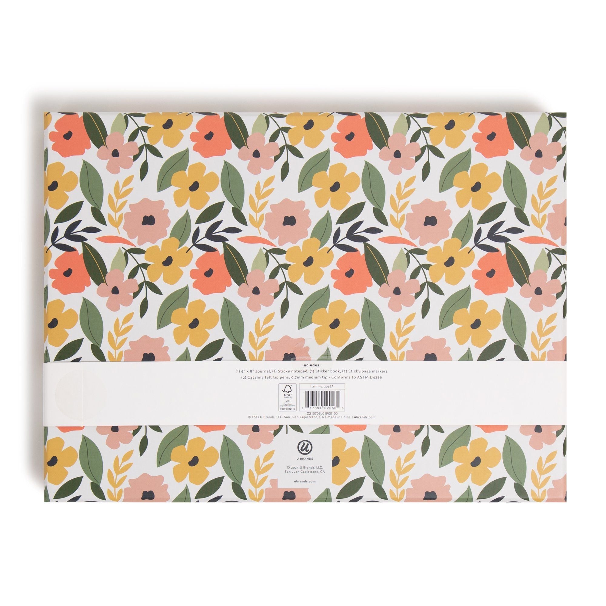 U BRANDS Precious Petals Journaling Set, 2056U - SJB-DIAMOND ELITES