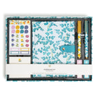 U BRANDS Handmade Florals Journaling Set, Multicolor, Stationery, Pens Included, 2057U