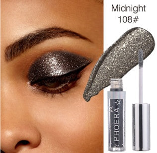 PHOERA Magnificent Metals Glitter and Glow Liquid Eyeshadow 12 Colors Lootquake LLC