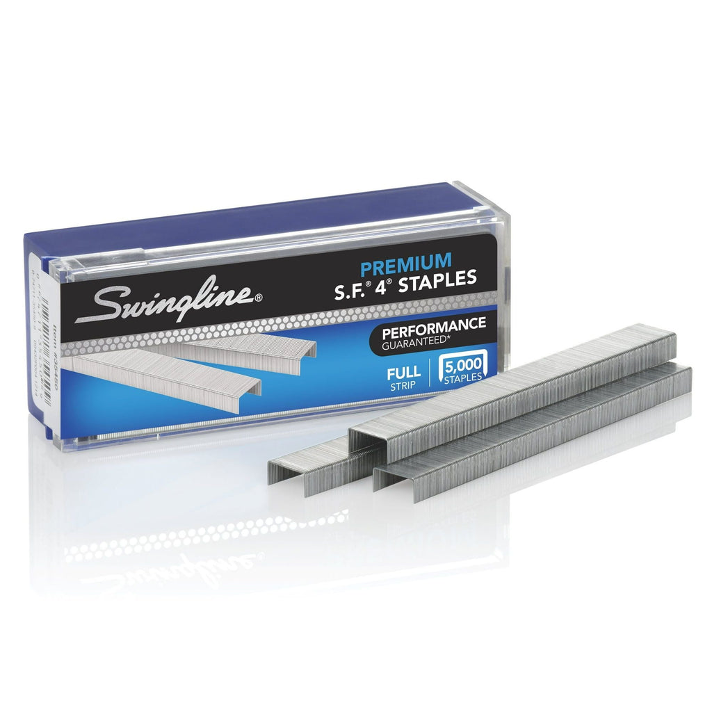 Swingline S.F. 4 Premium Staples, 1/4" Length, 210 Per Strip, 5,000 Per Box (S7035482) - SJB-DIAMOND ELITES