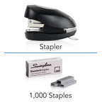 Swingline Tot Stapler, 12 Sheets, Black (S700022-WMT) - SJB-DIAMOND ELITES