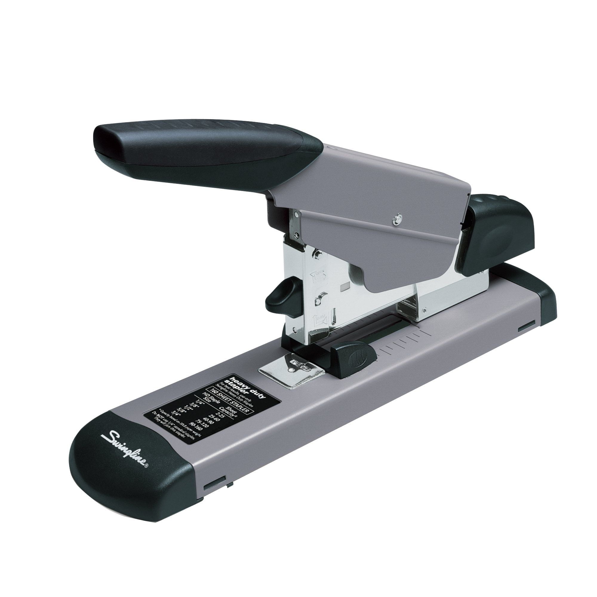 Swingline Heavy Duty Stapler, 160 Sheets, Black/Gray - SJB-DIAMOND ELITES