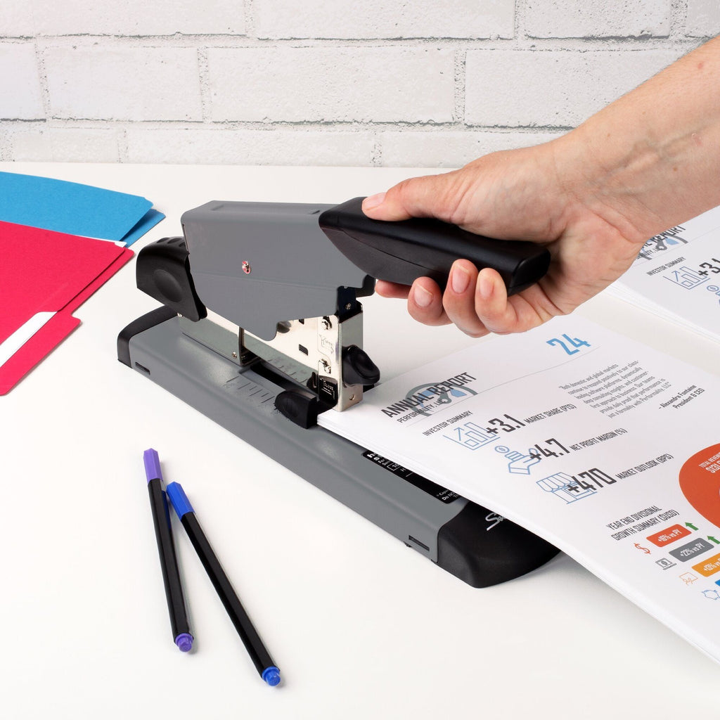 Swingline Heavy Duty Stapler, 160 Sheets, Black/Gray - SJB-DIAMOND ELITES