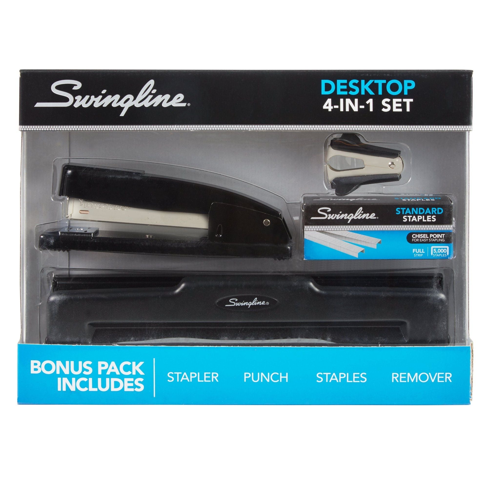 Swingline Desktop Stapler 3-Hole Punch Set (S7044499) - SJB-DIAMOND ELITES
