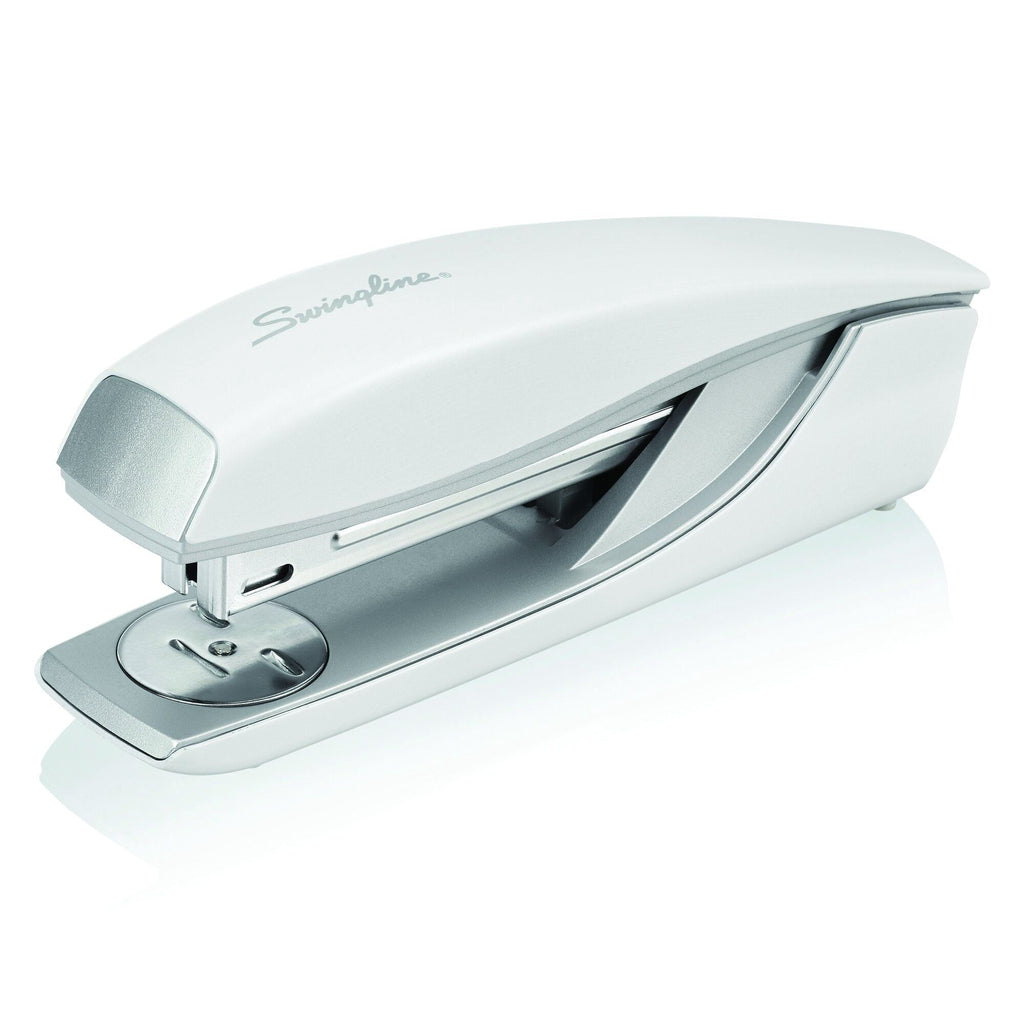 Swingline Stapler 40-Sheet 2-1/2"Wx1-4/5"Lx8-1/10"H White 55657004 - SJB-DIAMOND ELITES