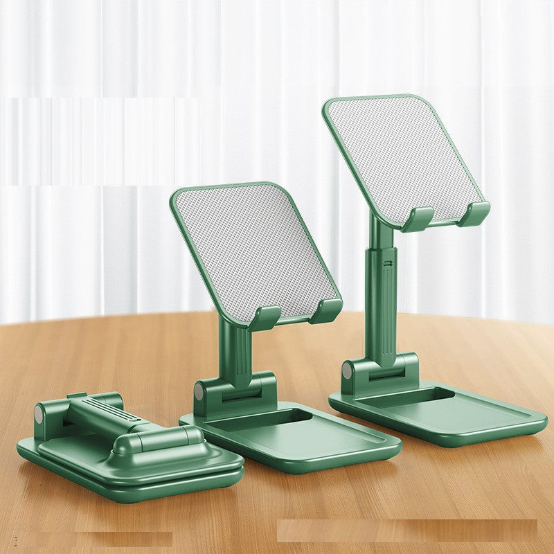Telescopic folding mobile phone tablet universal desktop stand
