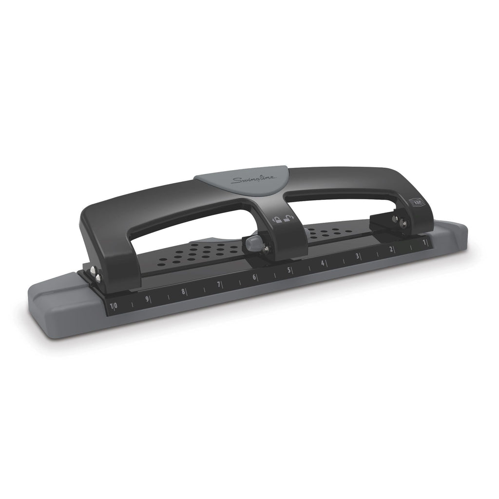 Swingline SmartTouch 3-Hole Punch, Low Force, 12 Sheets - SJB-DIAMOND ELITES