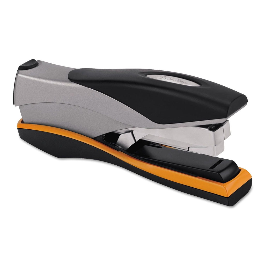 Swingline Optima 40 Desktop Stapler, 40-Sheet Capacity, Silver/Black/Orange - SJB-DIAMOND ELITES