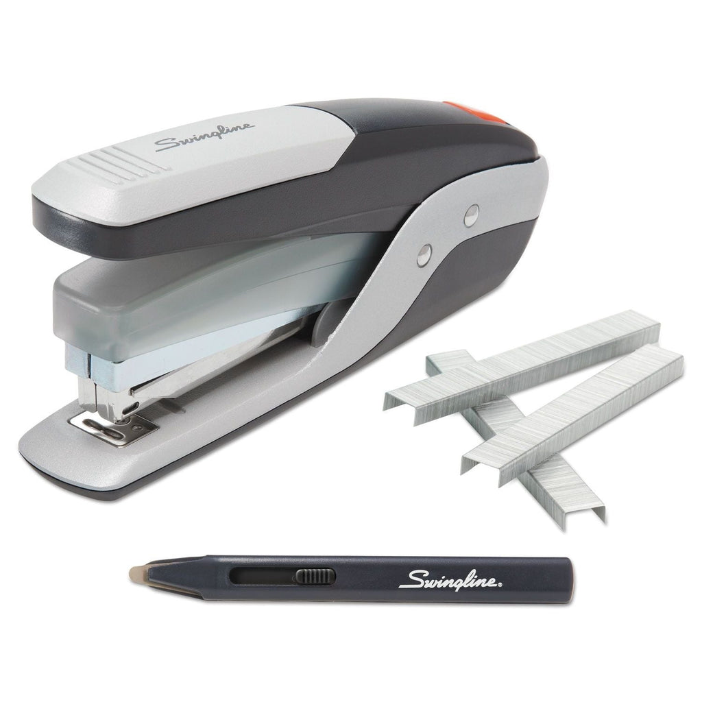 Swingline Quick Touch Stapler Value Pack, 28-Sheet Capacity, Black/Silver - SJB-DIAMOND ELITES