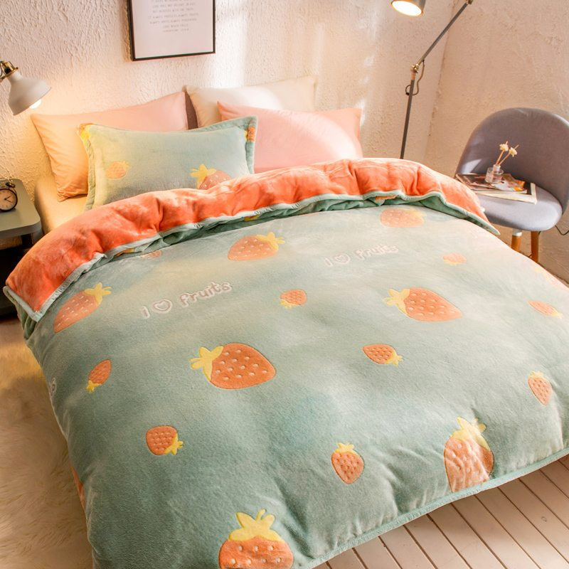 Coral duvet cover Pi-Mart