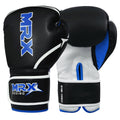 MRX Boxing Gloves Fighting Training Adult Junior Black Blue 10oz - SJB-DIAMOND ELITES