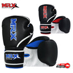 MRX Boxing Gloves Fighting Sparring Training Adult Junior Black Red Blue - SJB-DIAMOND ELITES