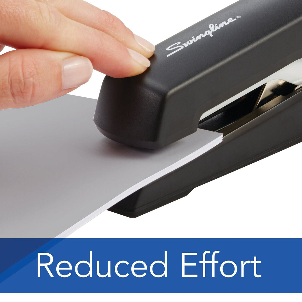 Swingline Omnipress 60 Stapler, 60 Sheets, Black/Gray - SJB-DIAMOND ELITES