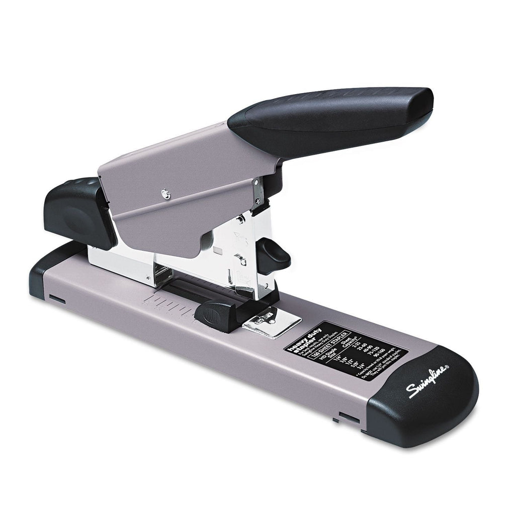 Swingline? Heavy-Duty Stapler, 160-Sheet Capacity, Black/Gray - SJB-DIAMOND ELITES