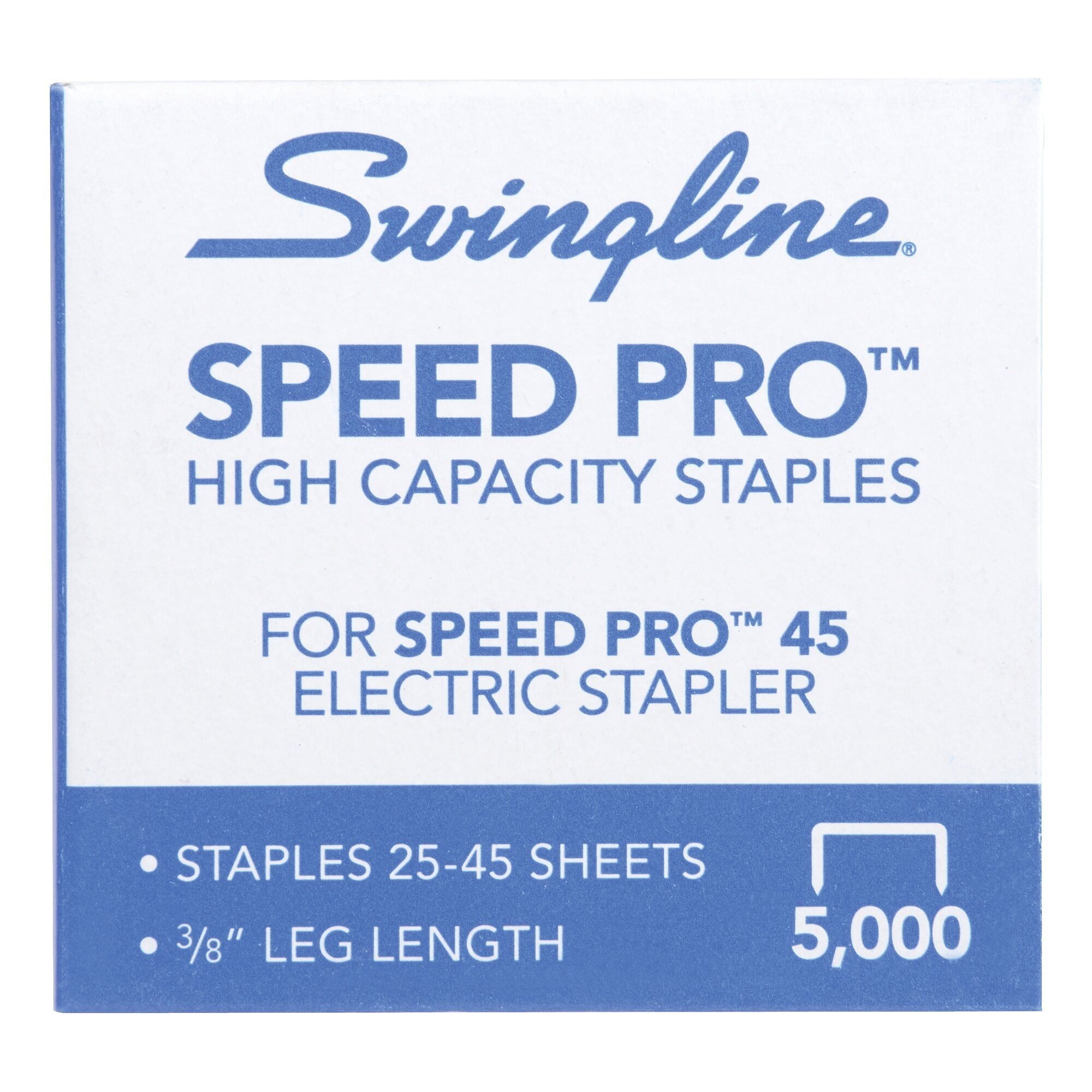 Swingline High Capacity Staples 3/8" 25Sht Cap 5000/BX 35465 - SJB-DIAMOND ELITES