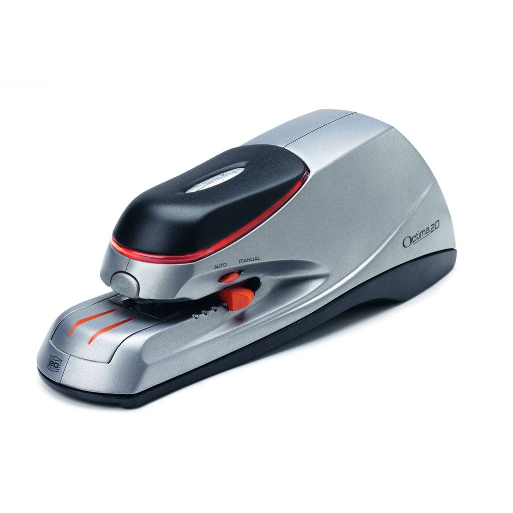 Swingline Optima 20 Electric Stapler, 20 Sheets, Silver - SJB-DIAMOND ELITES