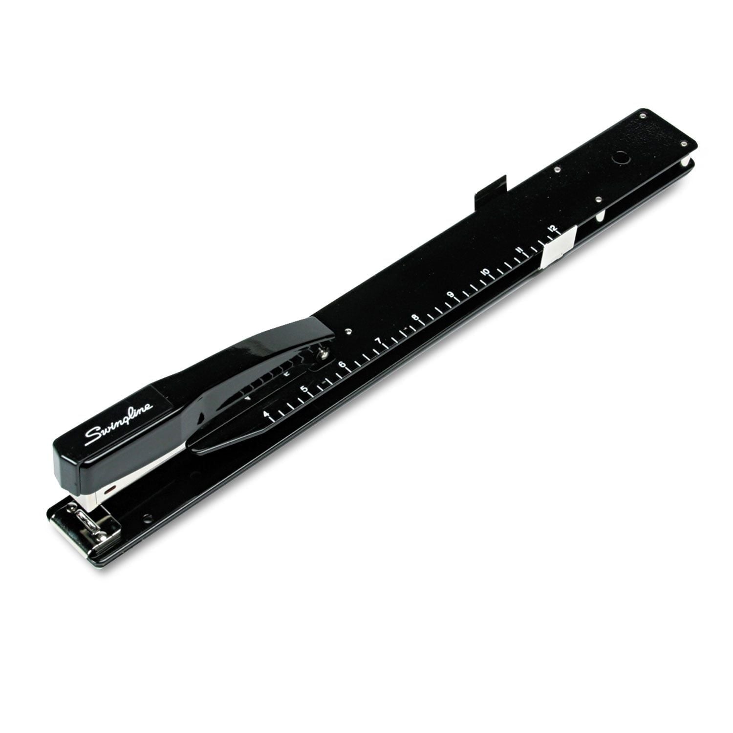 Swingline Heavy-Duty Long Reach Stapler, 20-Sheet Capacity, 12" Throat, Black - SJB-DIAMOND ELITES