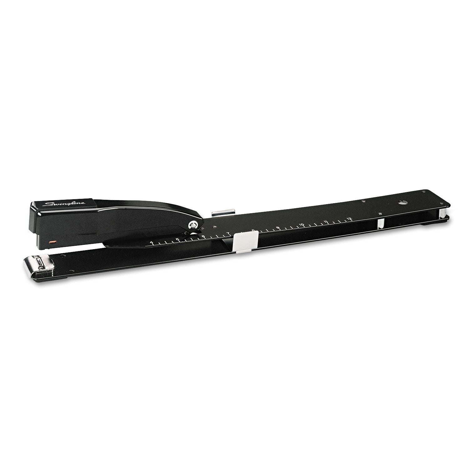 Swingline Heavy-Duty Long Reach Stapler, 20-Sheet Capacity, 12" Throat, Black - SJB-DIAMOND ELITES