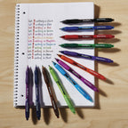 Paper Mate Profile Retractable Ballpoint Pens, 1.4 mm Bold Point, Black, 8 Count - SJB-DIAMOND ELITES