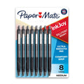 Paper Mate InkJoy 300RT Retractable Ballpoint Pens, Medium Point (1.0 mm), Black, 8 Count - SJB-DIAMOND ELITES