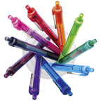 Paper Mate InkJoy Retractable Ballpoint Pen, 1.0 mm, Assorted Colors, 8 Count - SJB-DIAMOND ELITES