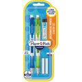 Paper Mate Clearpoint Mechanical Pencils, HB #2 Lead (0.9mm), Assorted Barrel Colors, 2 Pencils, 1 Lead Refill Set, 2 Erasers - SJB-DIAMOND ELITES