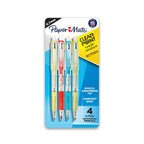 Paper Mate Clearpoint Mechanical Pencils, HB #2 (0.7 mm), Assorted Barrels, 4 Count - SJB-DIAMOND ELITES