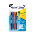 Paper Mate Profile Mech Mechanical Pencil Set, 0.7mm #2 Lead, Assorted Barrel Colors, 4 Count Set - SJB-DIAMOND ELITES