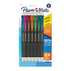 Paper Mate Mechanical Pencils, Write Bros. Classic #2 Pencil, Assorted Colors, 0.7mm, 24 Count - SJB-DIAMOND ELITES