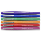Paper Mate Flair Felt Tip Pens, Medium Point 0.7mm, Pastel Colors, 6 Count - SJB-DIAMOND ELITES