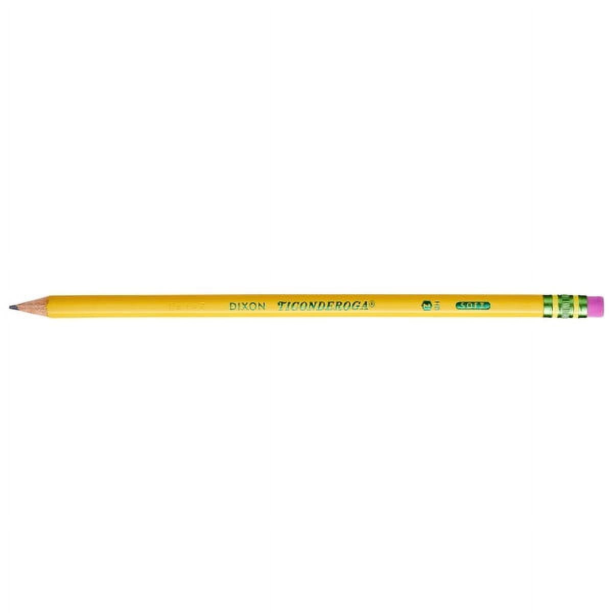 Ticonderoga 13818 #2 Sharpened The World's Best Pencils 18 Count (Pack of 1) - SJB-DIAMOND ELITES