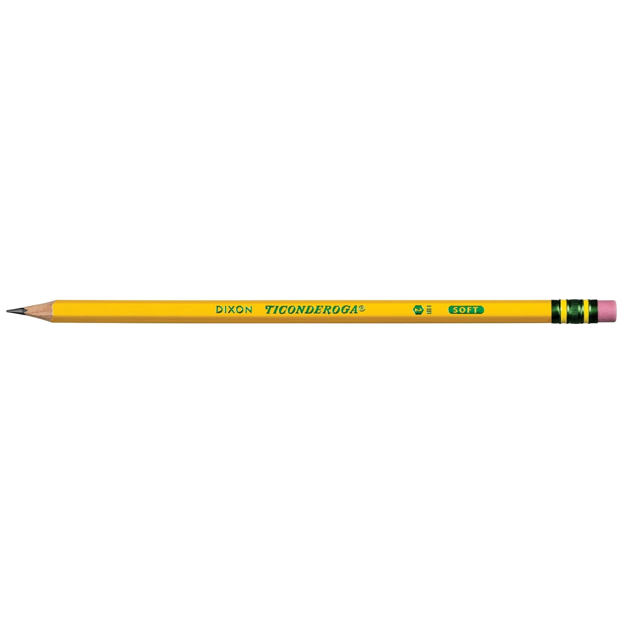 Ticonderoga Premium Wood Pencils, Sharpened #2 Lead, Yellow, 48 Count - SJB-DIAMOND ELITES