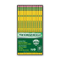 Ticonderoga Original Ticonderoga Pencils, No. 2 Soft, Unsharpened, Box of 72 - SJB-DIAMOND ELITES