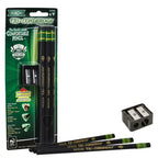 Ticonderoga Pencils #2 Black 3-Sided 6 Ct. Free Sharpener 1 Pack - SJB-DIAMOND ELITES