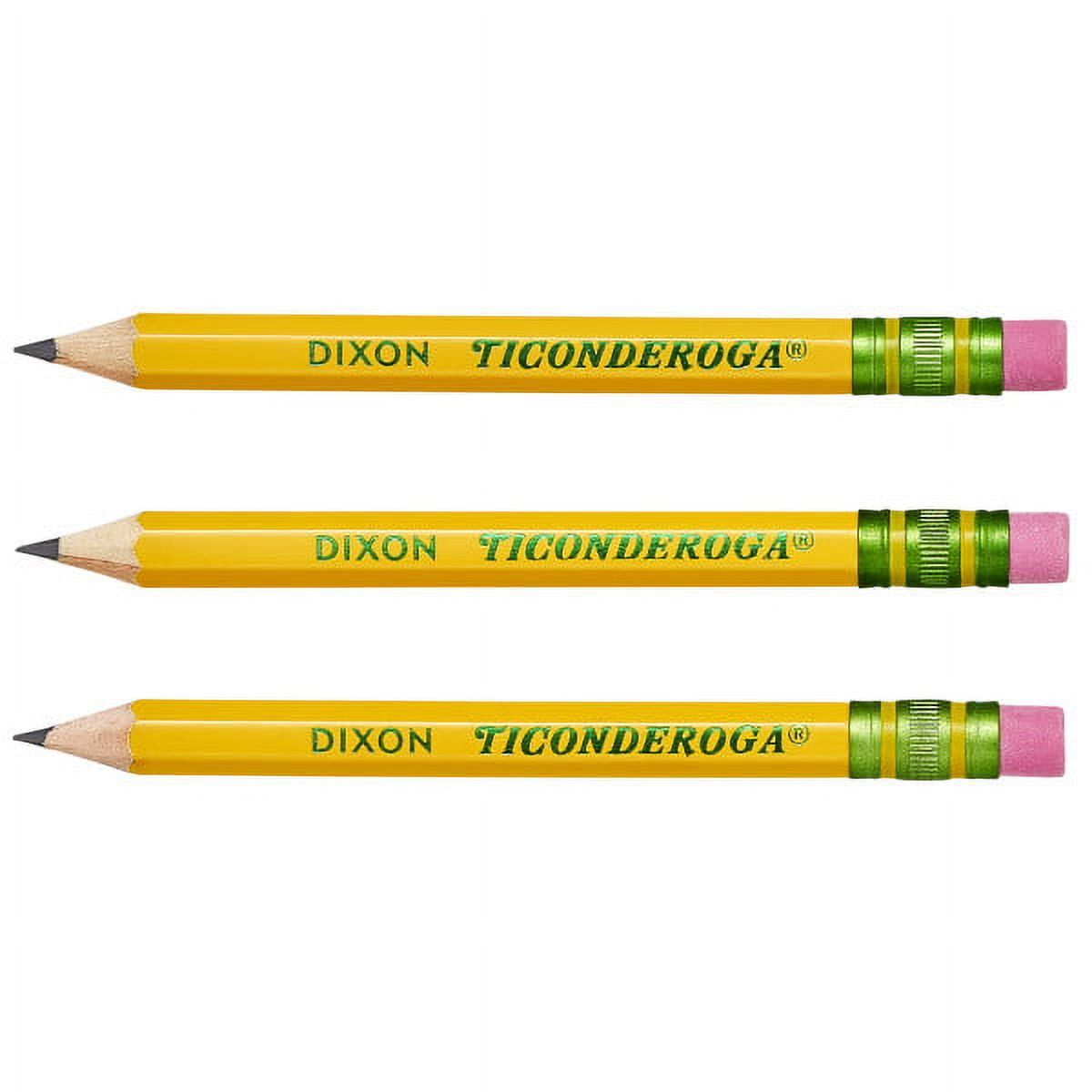 Ticonderoga Golf Pencils with Eraser, Box of 72 - SJB-DIAMOND ELITES