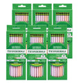 Ticonderoga #2 Pastel Pencils, 5 Assorted Colors, 10 Per Pack, 6 Packs - SJB-DIAMOND ELITES