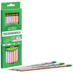 Ticonderoga #2 Pastel Pencils, 5 Assorted Colors, 10 Per Pack, 6 Packs - SJB-DIAMOND ELITES