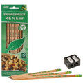 Ticonderoga Pencils #2 Renew Sharpened 10 Ct. Free Sharpener 1 Pack - SJB-DIAMOND ELITES