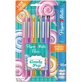 Paper Mate Candy Pop Flair Medium Point, 0.7 mm, Assorted, 12 Pack - SJB-DIAMOND ELITES