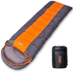 Camping Sleeping Bag Lightweight Warm & Cold Envelope Backpacking Sleeping Bag For Outdoor Traveling Hiking Pi-Mart