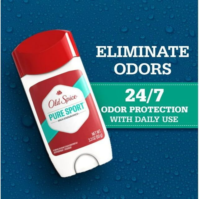 Old Spice High Endurance Anti-Perspirant Deodorant for Men, Pure Sport Scent, 3.3 oz Twin Pack EasyOptionXY LLC