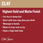 Old Spice Hair Styling Clay for Men, Flexible Hold, 2.22 oz EasyOptionXY LLC