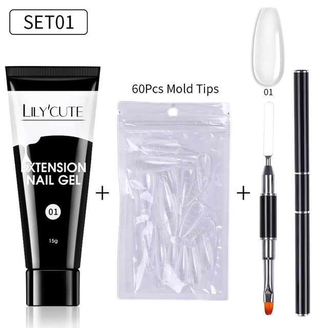 Extension Gel Set - SJB-DIAMOND ELITES
