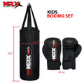 MRX Kids Boxing Gloves 6 Oz with Filled Punching Bag - Boys Girls Gift Set MRX Products