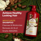 Old Spice Moisturize Shampoo for Men with Shea Butter, All Hair Types, 22 fl oz