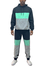 COLOR BLOCK SWEAT SET